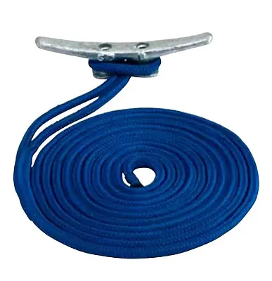 SEA DOG 2110010BL1 Double Braided Nylon Dock Line