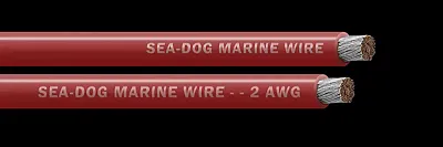 SEA DOG 8002020 2 Awg Red 25Ft Battery Cable