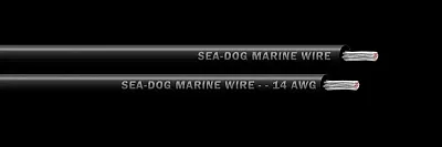 SEA DOG 8014017 14 Awg Black 500Ft Primary Wir E