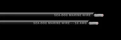 SEA DOG 8016010 16 Awg Black 25Ft Primary Wire