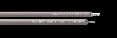 SEA DOG 8018112 18 Awg Gray 100Ft Primary Wire