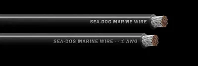 SEA DOG 8021011 2/0 Awg Black 50Ft Battery Cab Le
