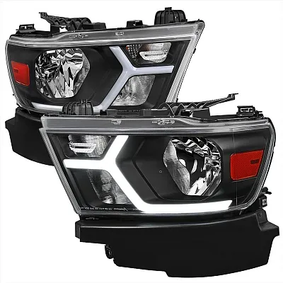 SPEC-D TUNIN 2LHRAM1915 1500 Drl Led Bar Headlights Matte B
