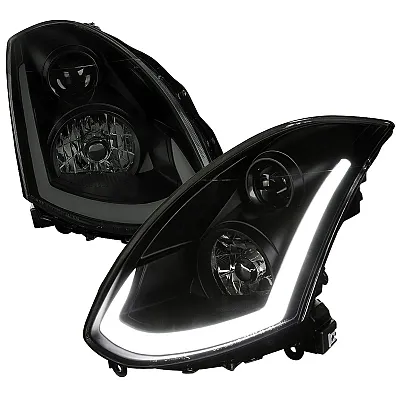 SPEC-D TUNIN 5032SMSQRS 2Dr Projector Headlights With Seque