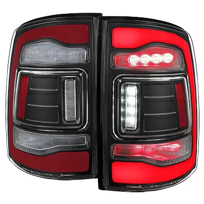 SPEC-D TUNIN LTRAM13JRL 1500 2500 3500 Led Tail Lights Blac