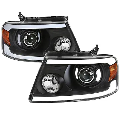 SPEC-D TUNIN PF154JMG3G Projector Headlights With Led Bar M