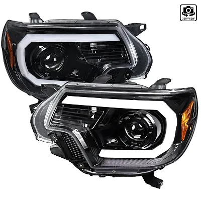 SPEC-D TUNIN PTAC12BKTM Projector Headlights- Black