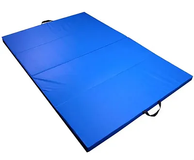 Blue Children&#039;s and Gymnastics 4&#039; x 6&#039; Tumbling Mat SFIT-101