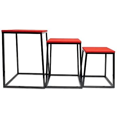 Set of 3 Plyometric Boxes (24&quot;/30&quot;/36&quot;) SFIT-1504