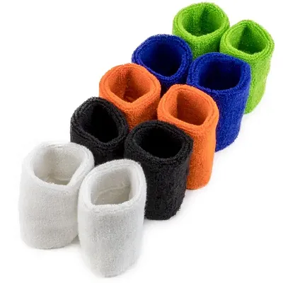 Wrist Sweatbands, 10-pack SFIT-1606
