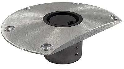 SPRINGFIELD 1300750L1 Plug-In Base 2-3/8&#039;Flat L Satn