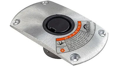 SPRINGFIELD 3300750D1 Plug-In 2 3/8&#039; Base Dbl Fltsde