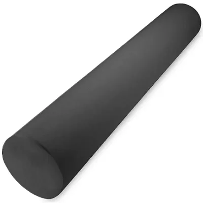 Black 36&quot; x 6&quot; Premium High-Density EVA Foam Roller SFOM-202