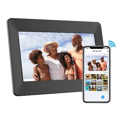 Eco4Life Cpf1026 10.1-In. Wi-Fi Digital Photo Frame With Photos/Video Sharing An