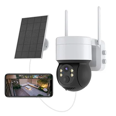Eco4Life Sc-Bipc-3001 Wi-Fi 2304 X 1296 Smart Outdoor Ptz Security Camera With S