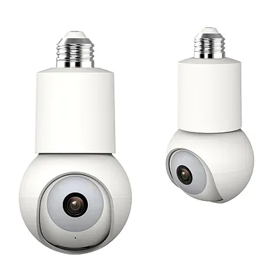 Eco4Life Sc-Ripc-2006 Wi-Fi 2K 1440P Smart Ptz Light Bulb Security Camera, Sc-Ri