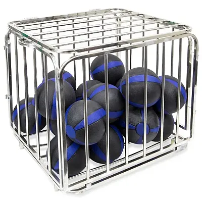 Large Portable Ball Cage, 36&quot; x 32&quot; x 31&quot; SGYM-302