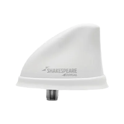SHAKESPEARE 5912DSVHFW White Low Profile Dorsal Antenna 2