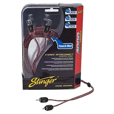 Stinger 3Ft 4000 2Ch Rca'S Directional Twisted
