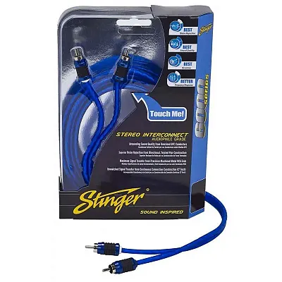 Stinger 3Ft 6000 Shielded Rca&#039;S Directional Twisted