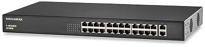 SIGNAMAX CONNECTIVTY FO-SC10030 C-100 24 Port Fast Ethernet Poe+ Lite