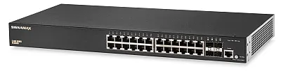SIGNAMAX CONNECTIVTY FO-SC30020 C-300 24 Port Gigabit Poe+ Mgd Switch