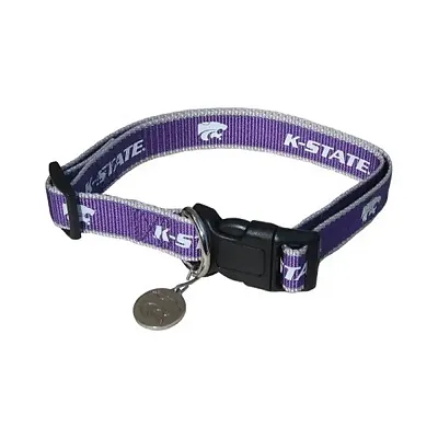 SportyK9 Kansas State Reflective Pet Collar - Small