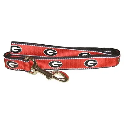 SportyK9 Georgia Bulldogs Reflective Pet Leash - M/L