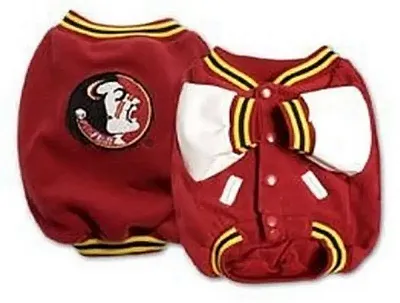 SportyK9 Florida State Varsity Dog Jacket - X-Small
