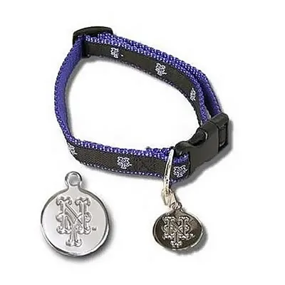 SportyK9 New York Mets Dog Collar Alternate Style - M/L