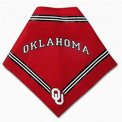 SportyK9 Oklahoma Sooners Dog Bandana - Small