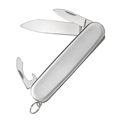 Maxam, 4-Function Knife with Stainless Steel Handle-SKRCSS4