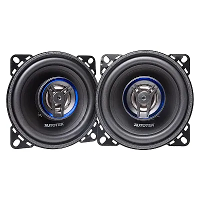 Autotek 4" 2-Way Speakers 200 Watts Max