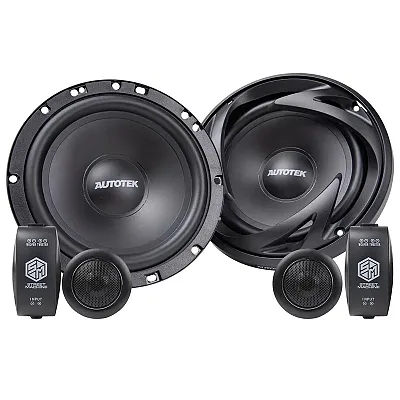 Autotek 6.5" 2-Way Component Speaker System 300 Watts Max