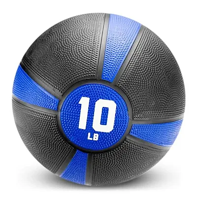 10lb Tuff Grip Rubber Medicine Ball SMBL-004