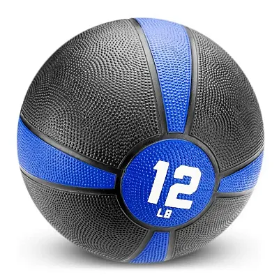 12lb Tuff Grip Rubber Medicine Ball SMBL-005