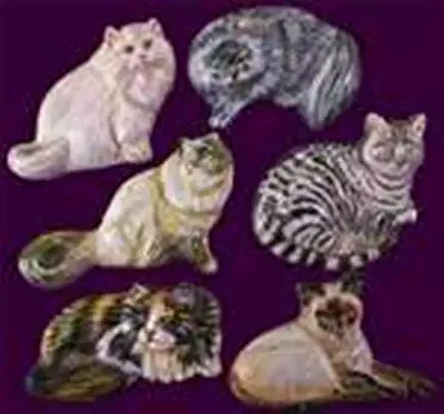SMC Kitty Magnets, Set of 6