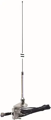 4&#039;Mirror Mount Ss No Ground Antenna (White) Sngp4