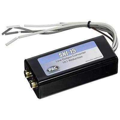 Speaker Level To Rca Level Adapter; 10-30 Watts P.A.C.