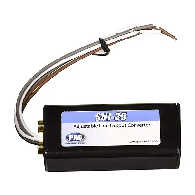 Speaker Level To Rca Level Adapter; 2-40 Watts P.A.C.