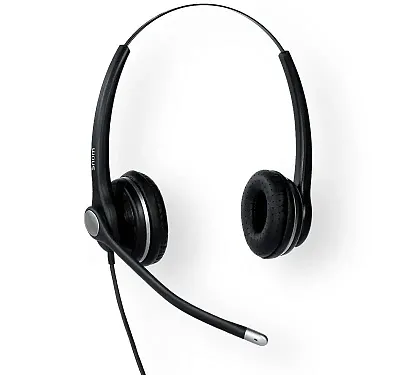 Snom A100D A100D Wired Binural Headset With Qd Rj9