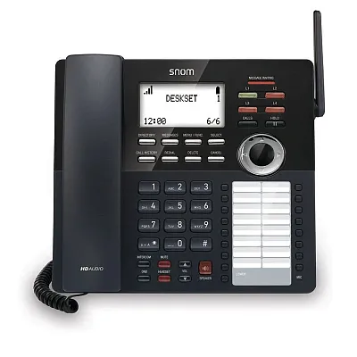 Snom M18-KLE Sip Dect 4-Line Deskset