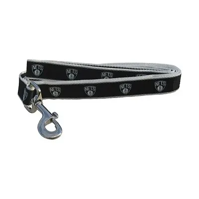 SportyK9 Brooklyn Nets Reflective Pet Leash - M/L