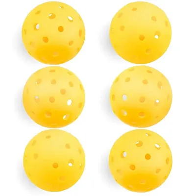 6-Pack of Pickleball Balls, Goldenrod Yellow SPIC-002