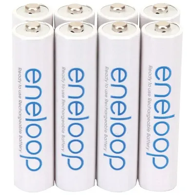 Panasonic Bk-4Mcca8Ba Eneloop(R) Batteries (Aaa; 8 Pk)