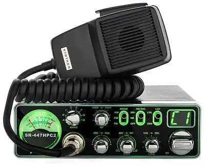 Stryker Sr447Hpc2 Stryker 55 Watt Am/Fm Compact 10 Meter Radio W
