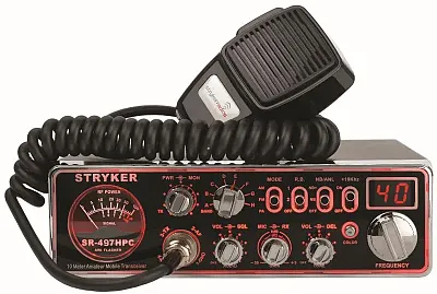 110 Watts 10 Meter Radio With 7 Color Faceplate Sr497Hpc