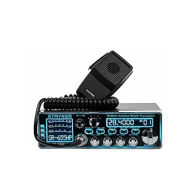 Stryker Sr655Hpc_ Stryker Sr655Hpc+ 95+ Watt Am/Fm 10 Meter Radio With Pa & Weat