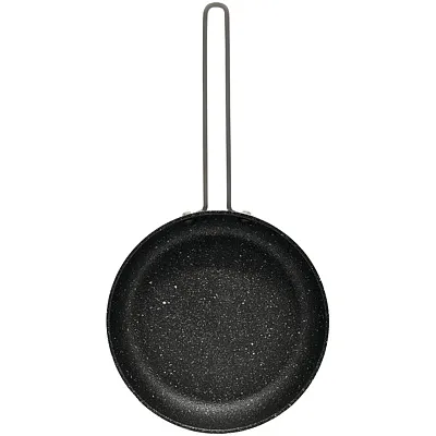 The Rock By Starfrit 030949-006-0000 6.5-In. Fry Pan With Stainless Steel Handle