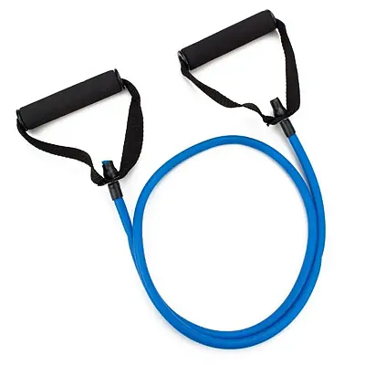 4&#039; Blue Medium Tension (12 lb.) Exercise Resistance Band SRTB-00